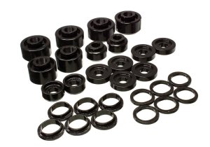 Ford F-250 Body Mount Set - Energy Suspension - Hyper-Flex - Black - `99-`07 Ford F-250 Body Mount Set - Energy Suspension - Hyper-Flex - Black - `99-`07